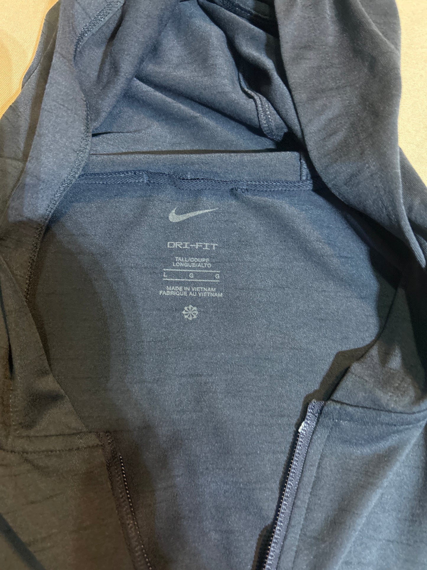 Los Angeles Dodgers MLB Nike Yoga Dri-Fit City Connect Full Zip Men Hoodie - Navy