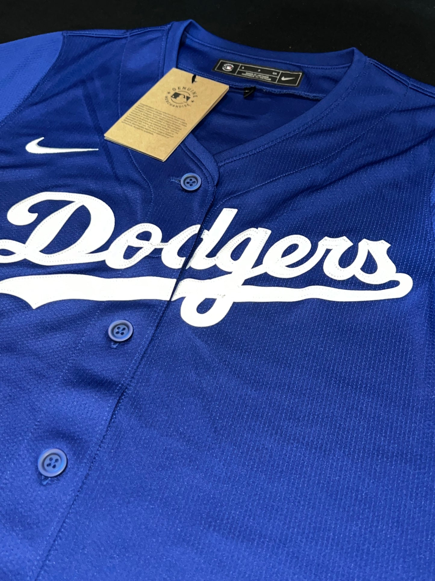 Los Angeles Dodgers MLB Nike Genuine Merchandise Royal Blue Women Jersey