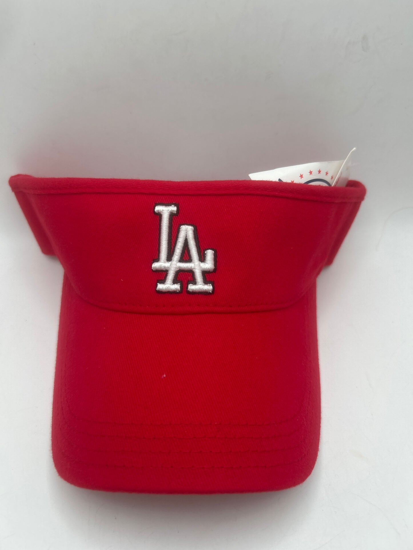 Los Angeles Dodgers MLB Annco Red/White Visor Hat