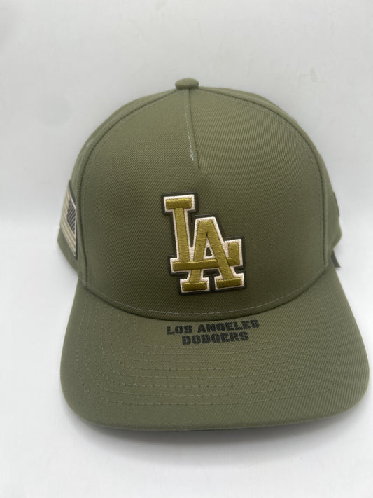 Los Angeles Dodgers MLB 2026 New Era Armed Forces A-Frame Adjustable Hat