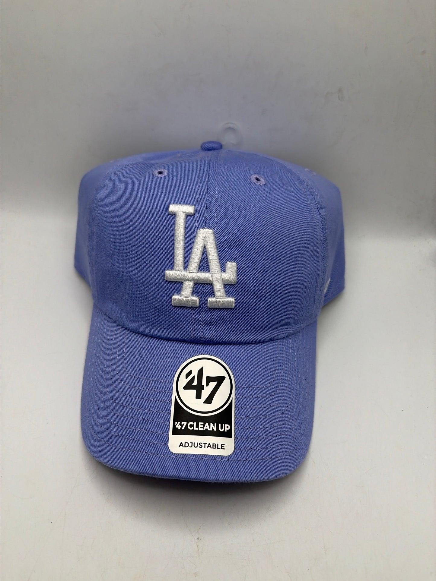 Los Angeles Dodgers 47 Clean Up Adjustable Hat - Lavender
