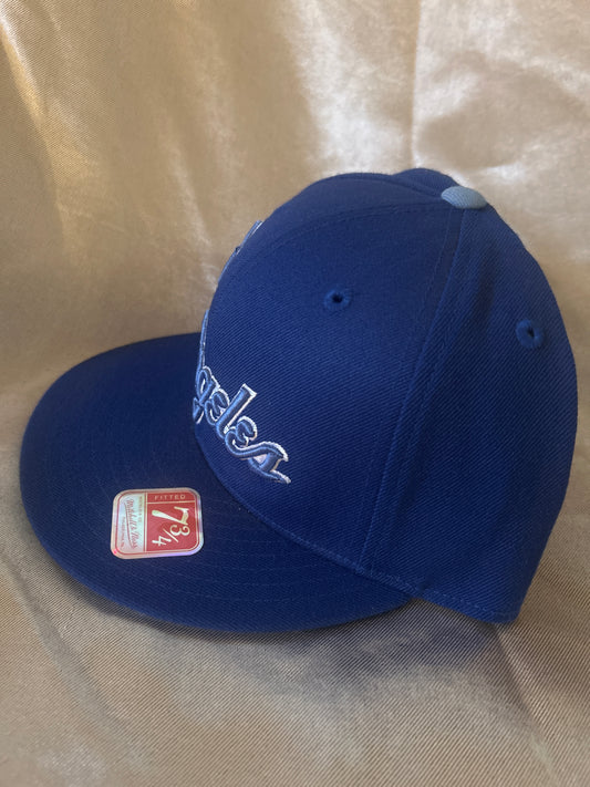 Los Angeles Dodgers MLB Mitchell And Ness Fitted Hat