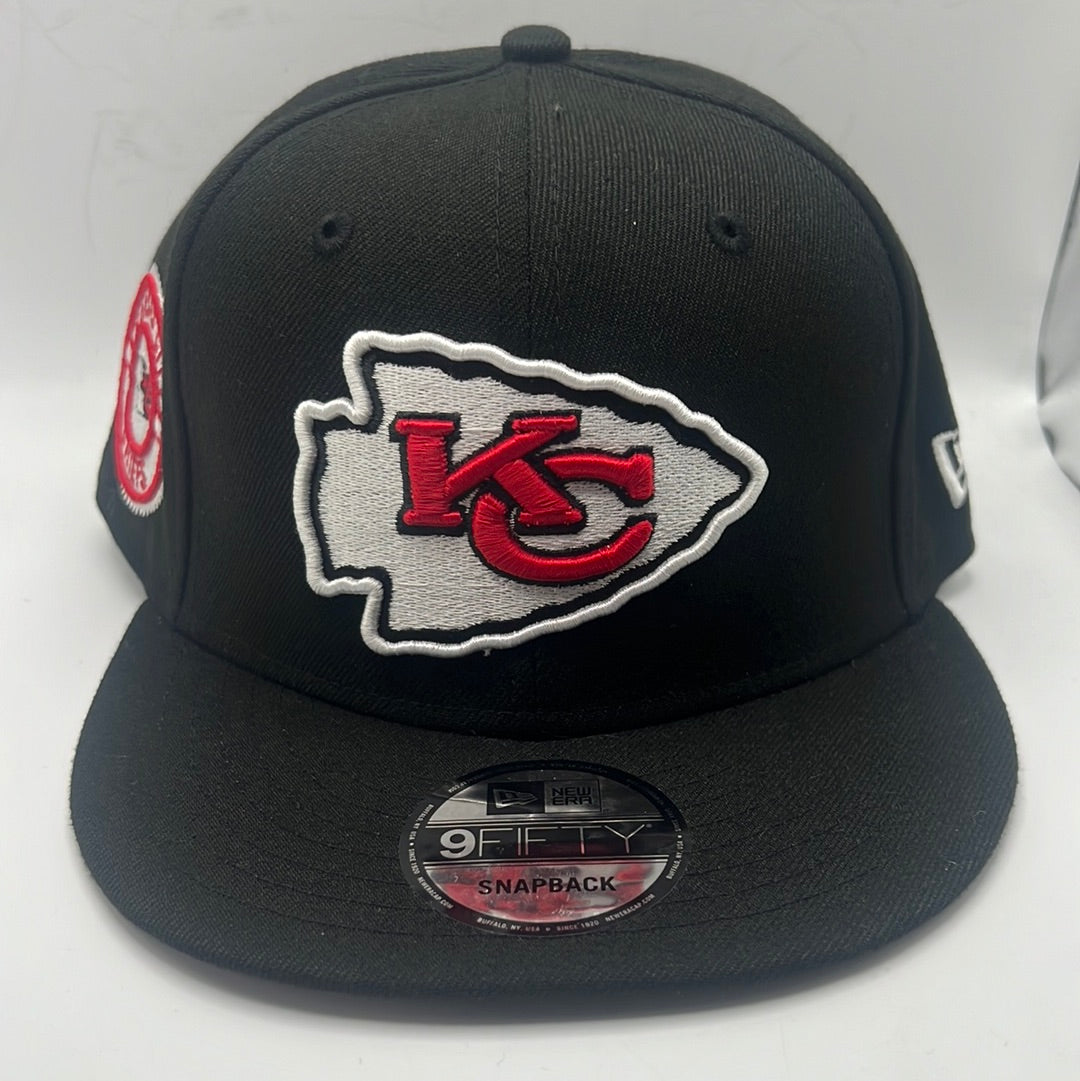 Kansas City Chiefs NFL New Era 9Fifty Snapback Patch Hat