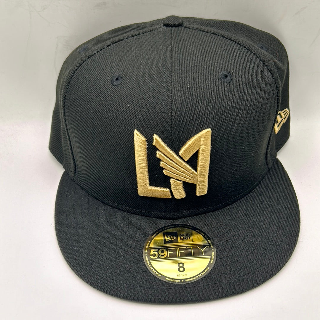 LAFC 59Fifty New Era Fitted Hat Classic Black