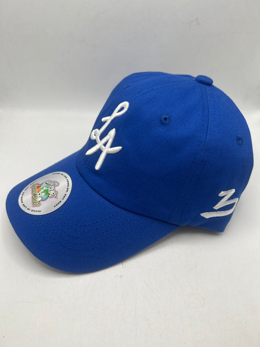 Los Angeles JSW Private Label Royal Blue Adjustable Hat