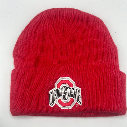 Ohio State University Collegiate Licensed Product Red Beanie