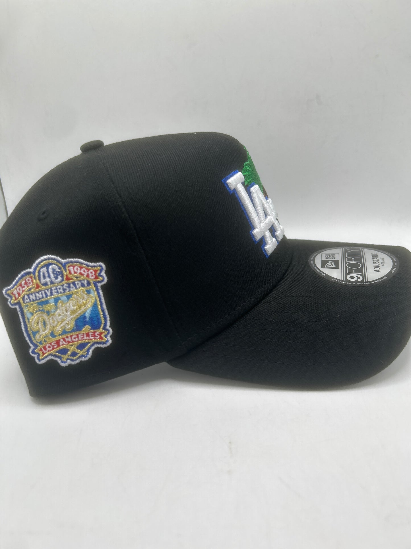 Los Angeles Dodgers MLB New Era 40 Anniversary 1958-1998 A-Frame Adjustable Hat