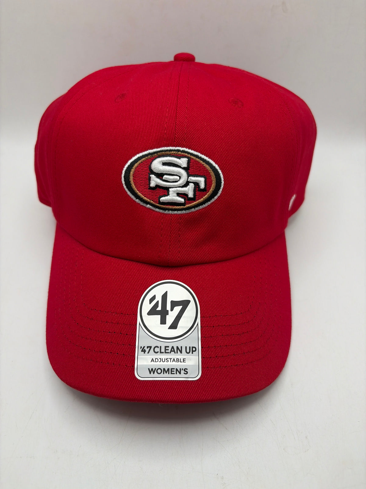 San Francisco 49ers NFL 47CLEAN UP ADJUSTABLE WITH BOW WOMEN HAT