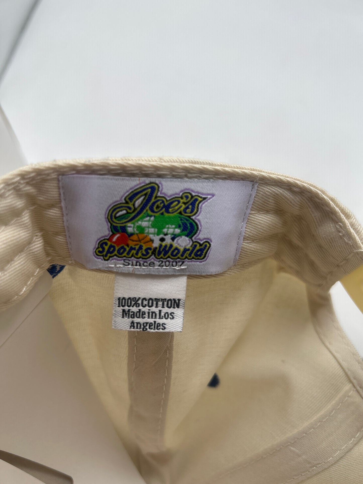 Los Angeles JSW Private Label Khaki/Royal Blue A-Frame Snapback