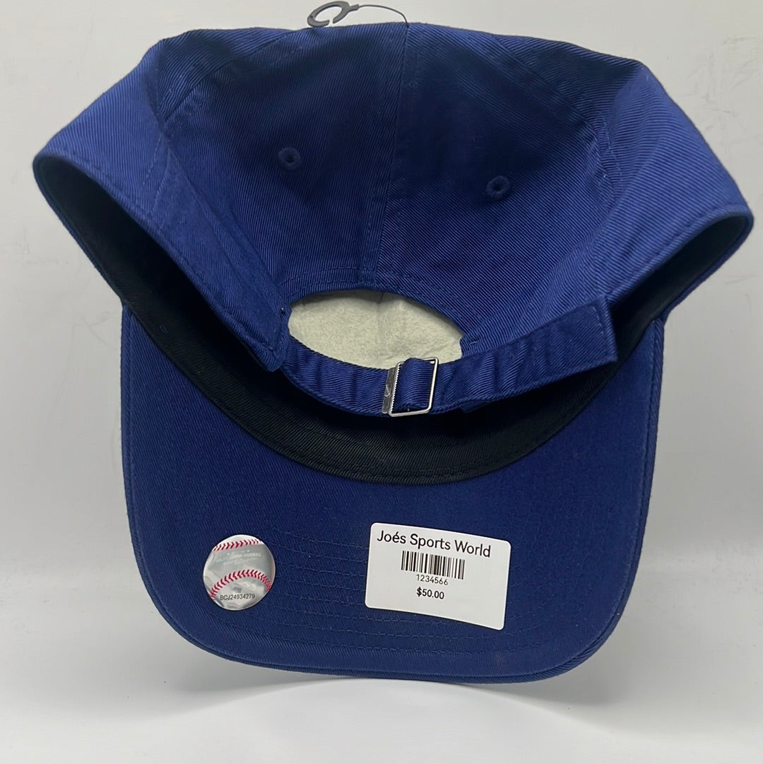 Los Angeles Dodgers MLB Nike Bedazzled Royal Blue Adjustable Hat