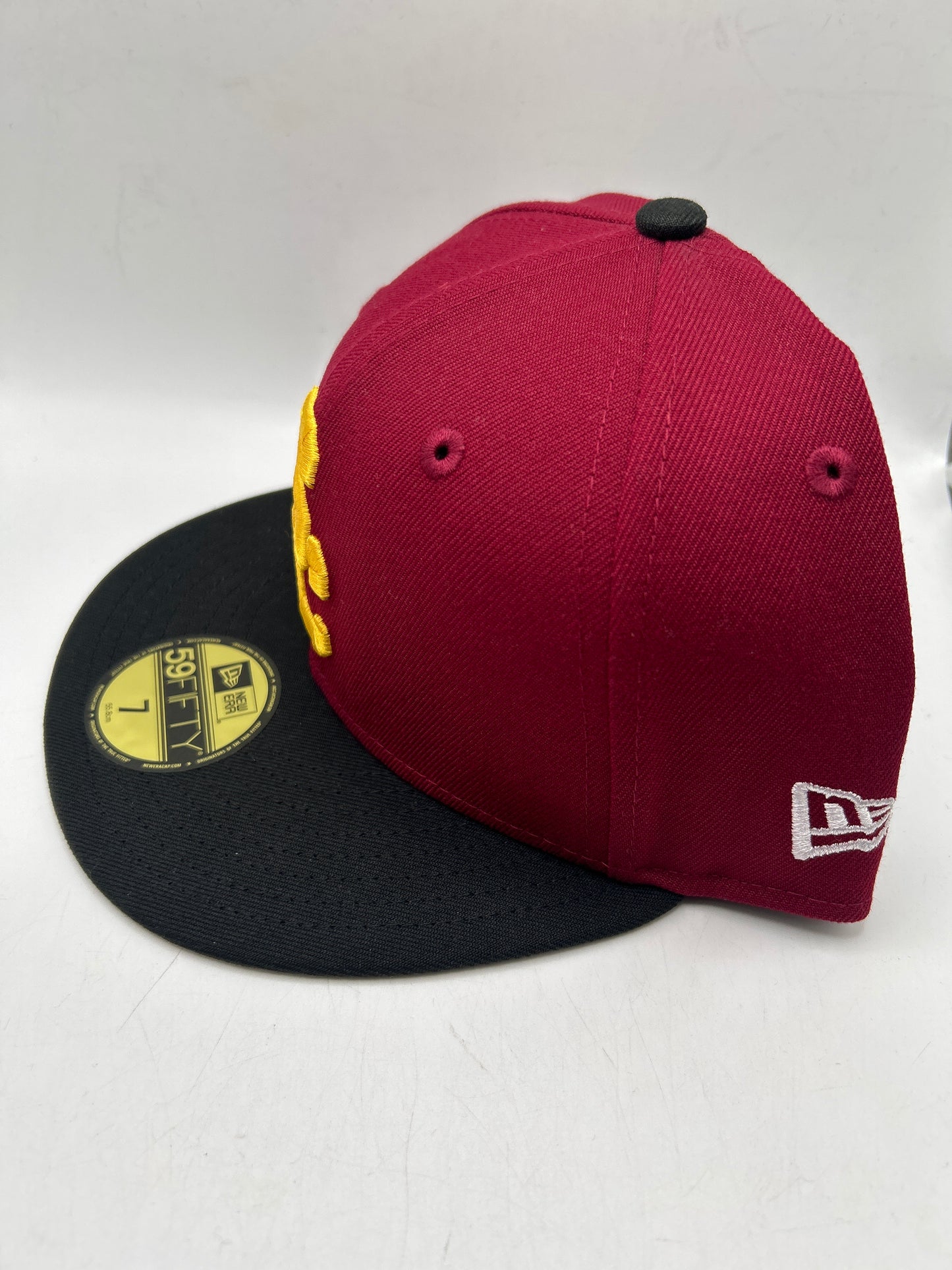 Trojans New Era 59Fifty Cardinal/Black Fitted Hat