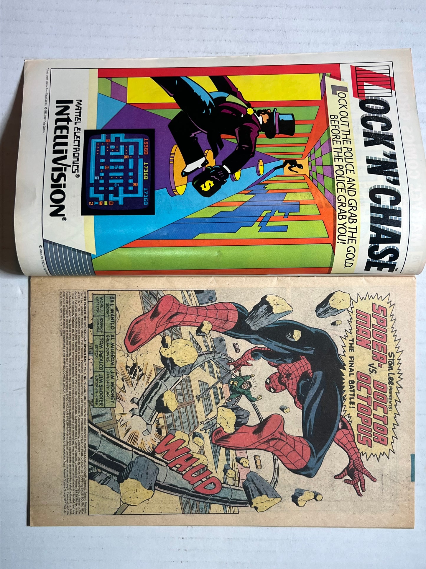 Peter Parker, The Spectacular Spider-Man by Marvel Comics Group “The Final Battle!” #79 June 1983 Comic Book