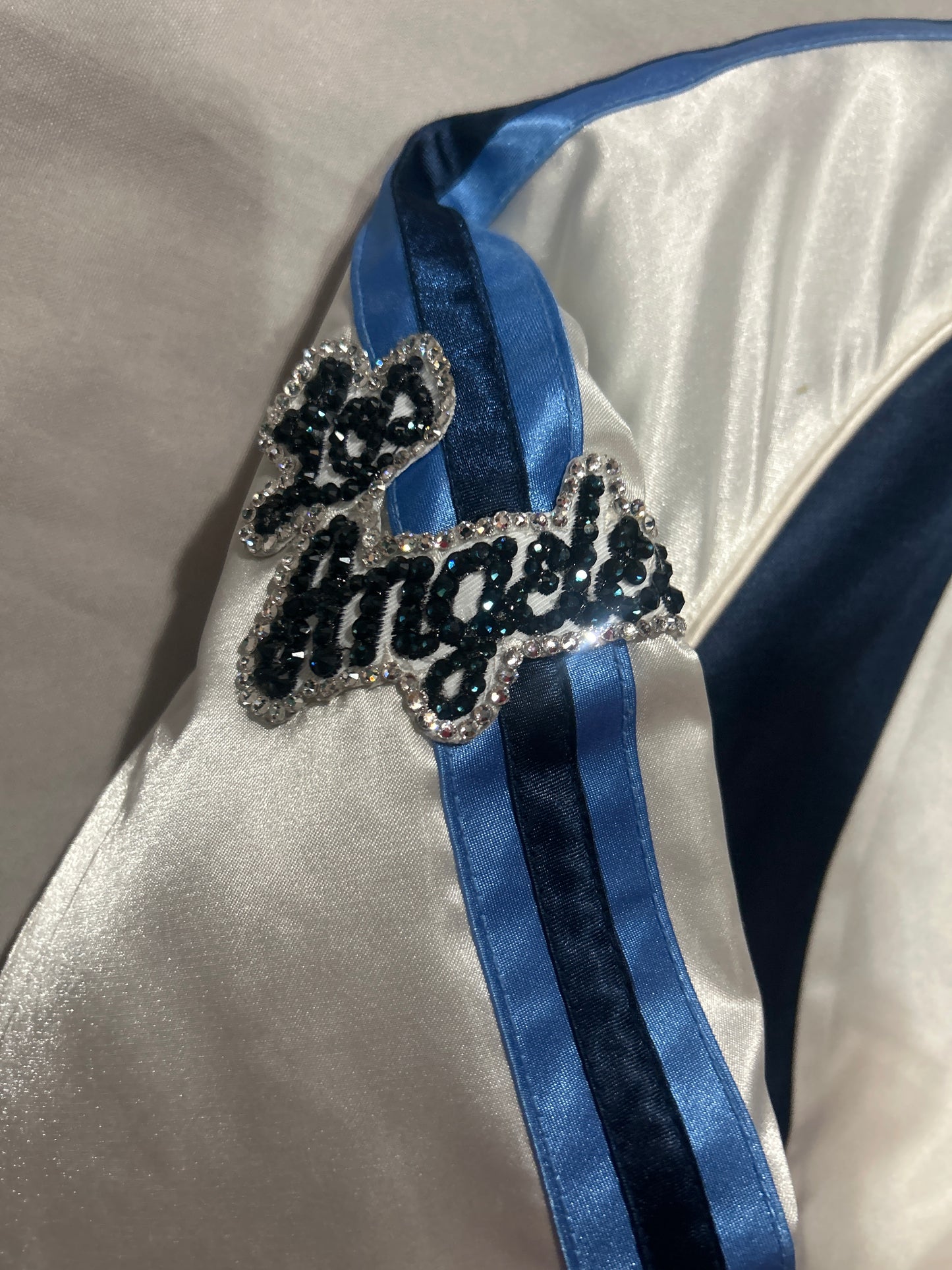 Los Angeles Lakers NBA Vintage Hardwood Classics Reversible Bedazzle Women Bomber Jacket