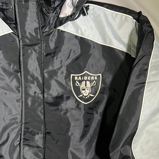 Las Vegas Raiders NFL Zip Up Hooded Jacket