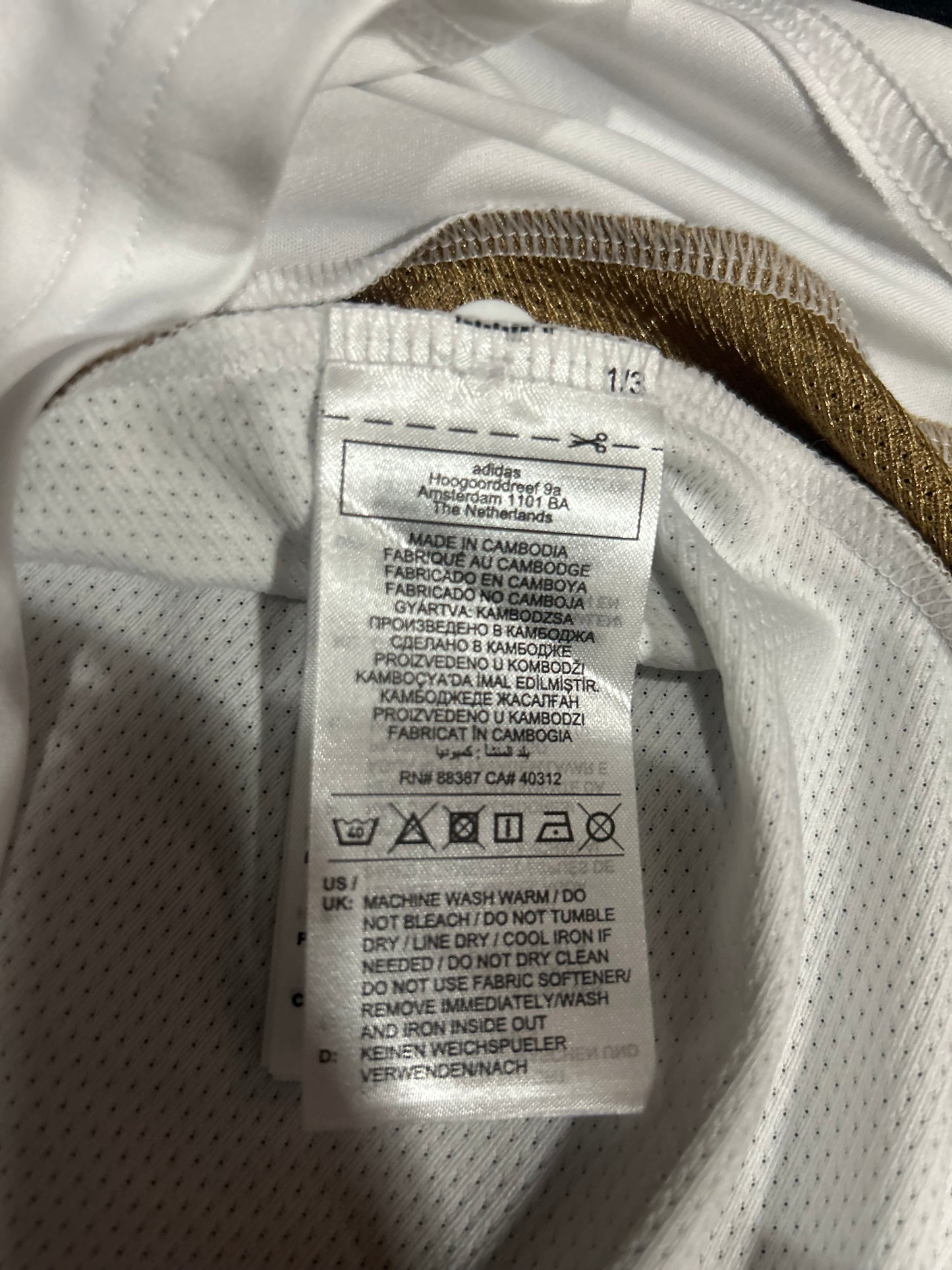 LAFC Adidas 25/26 Authentic Replica Mens White Jersey