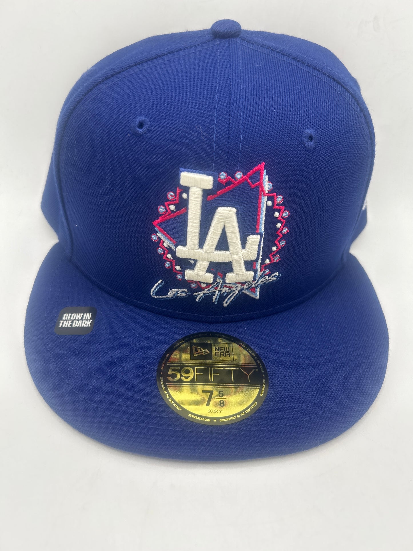 Los Angeles Dodgers MLB Glow In The Dark Neon 59Fifty Fitted Hat