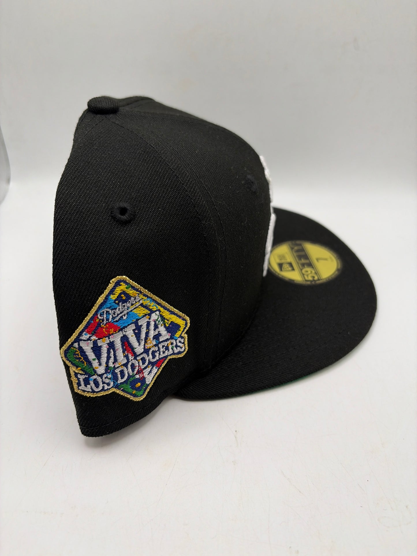Los Angeles Dodgers MLB "VIva Los Dodgers" Side Patch 59Fifty New Era Fitted Hats