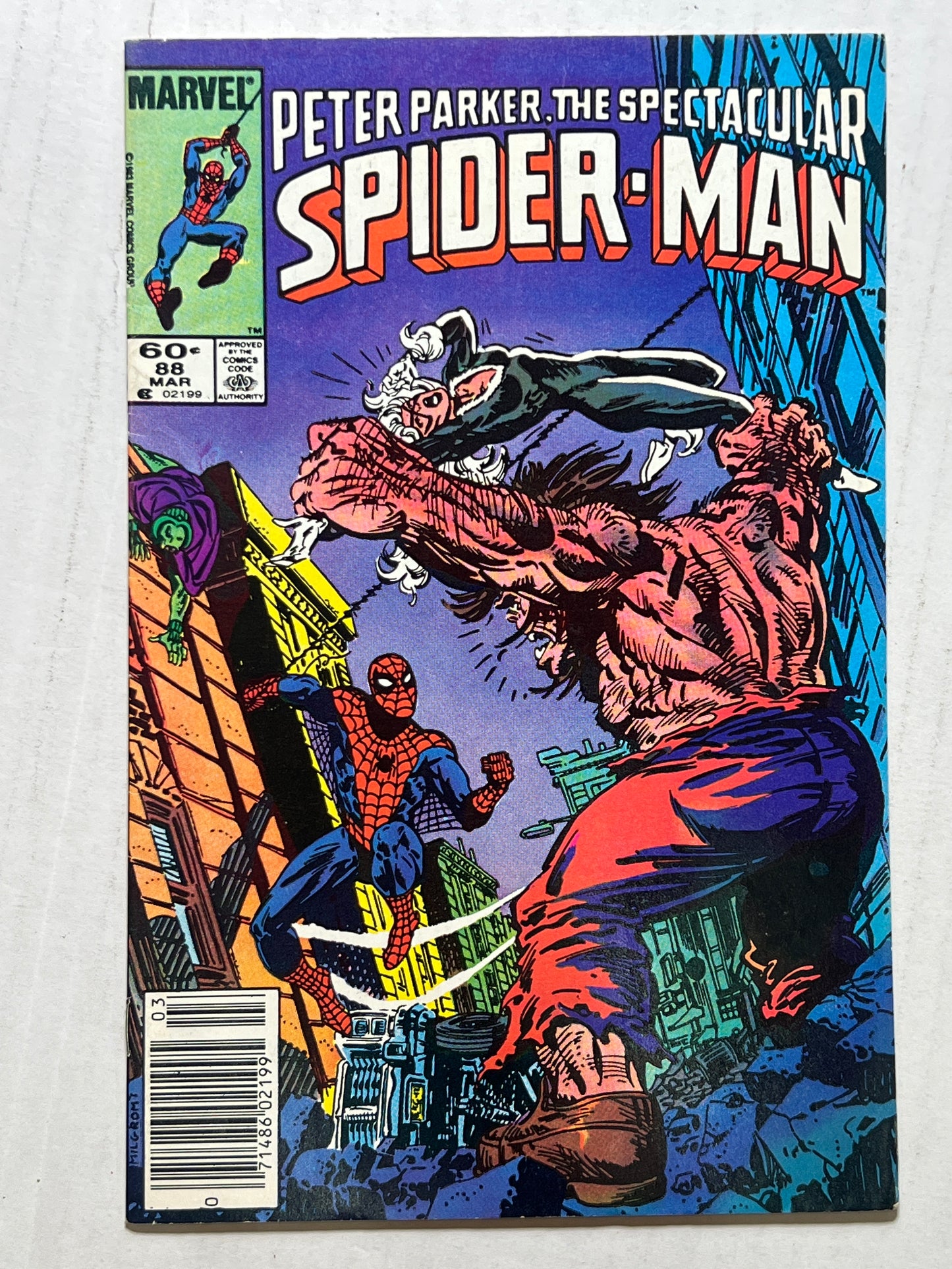 Peter Parker, The Spectacular Spider-Man by Marvel Comics Group #88 Mar 1983 Comic Book