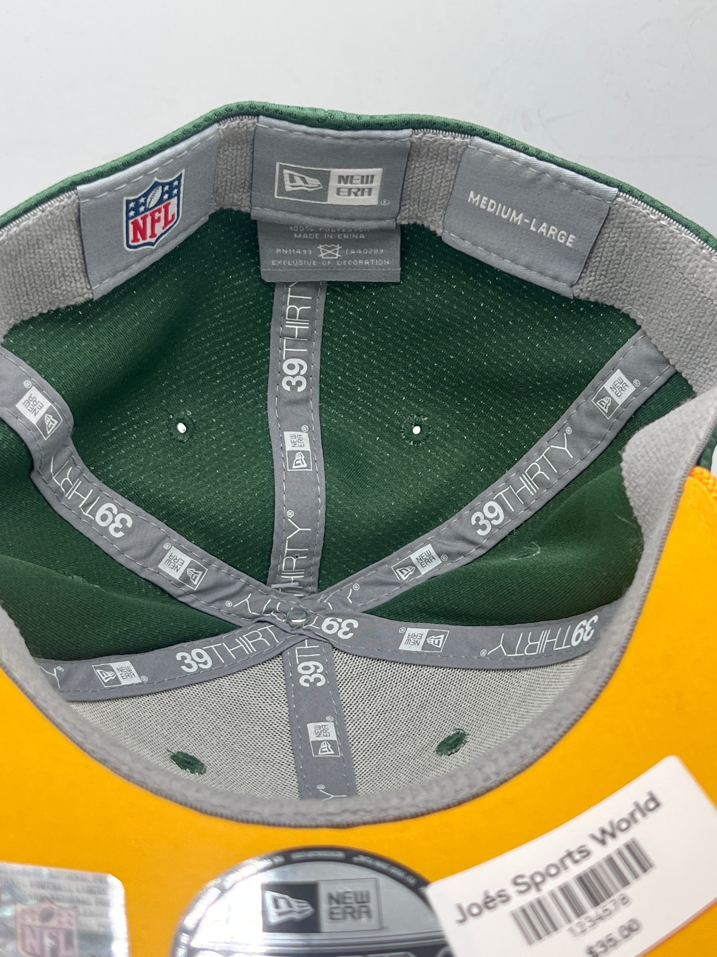 Green Bay Packers NFL New Era 39Thirty Flex Fitted Hat