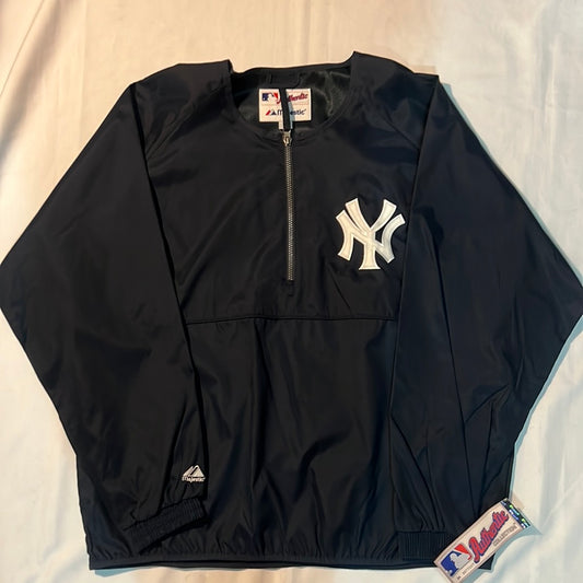 New York Yankees Majestic Zip-Up Windbreaker