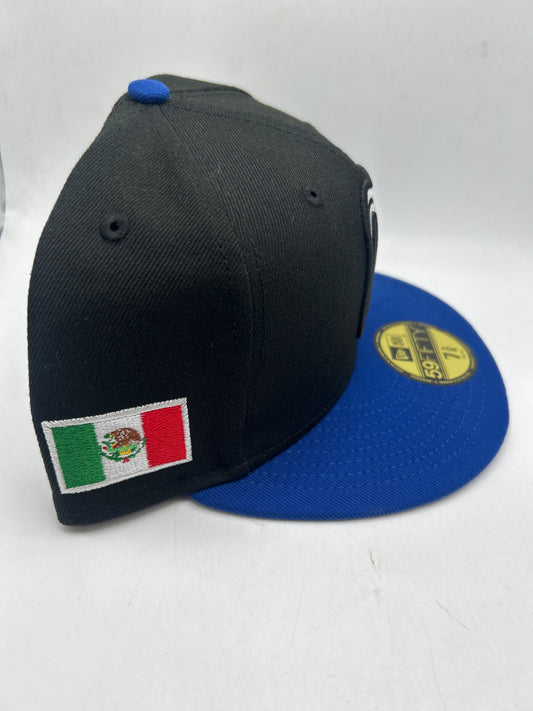 México World Classic Baseball New Era 59Fifty Fitted Hat Black/Royal Blue