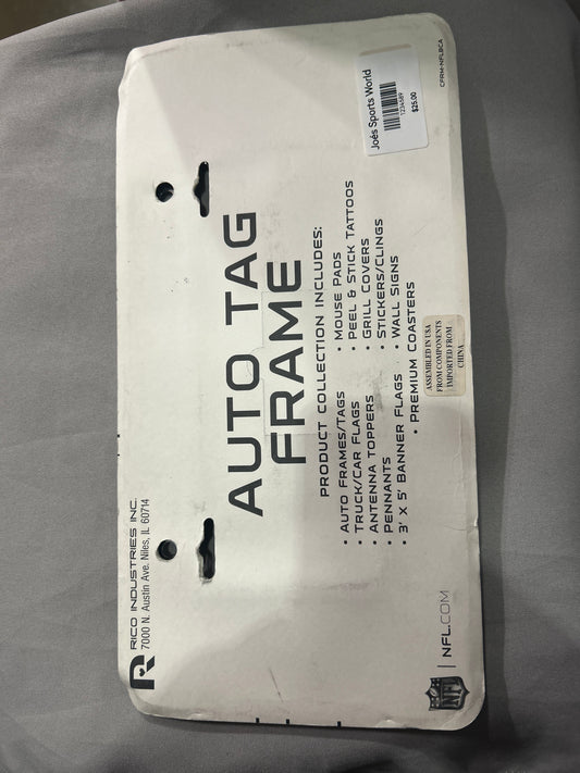 Seattle Seahawks NFL Auto Tag Frame