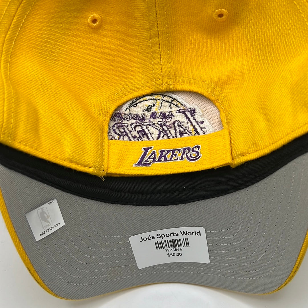 Los Angeles Lakers NBA Gold Bedazzled Adjustable Hat