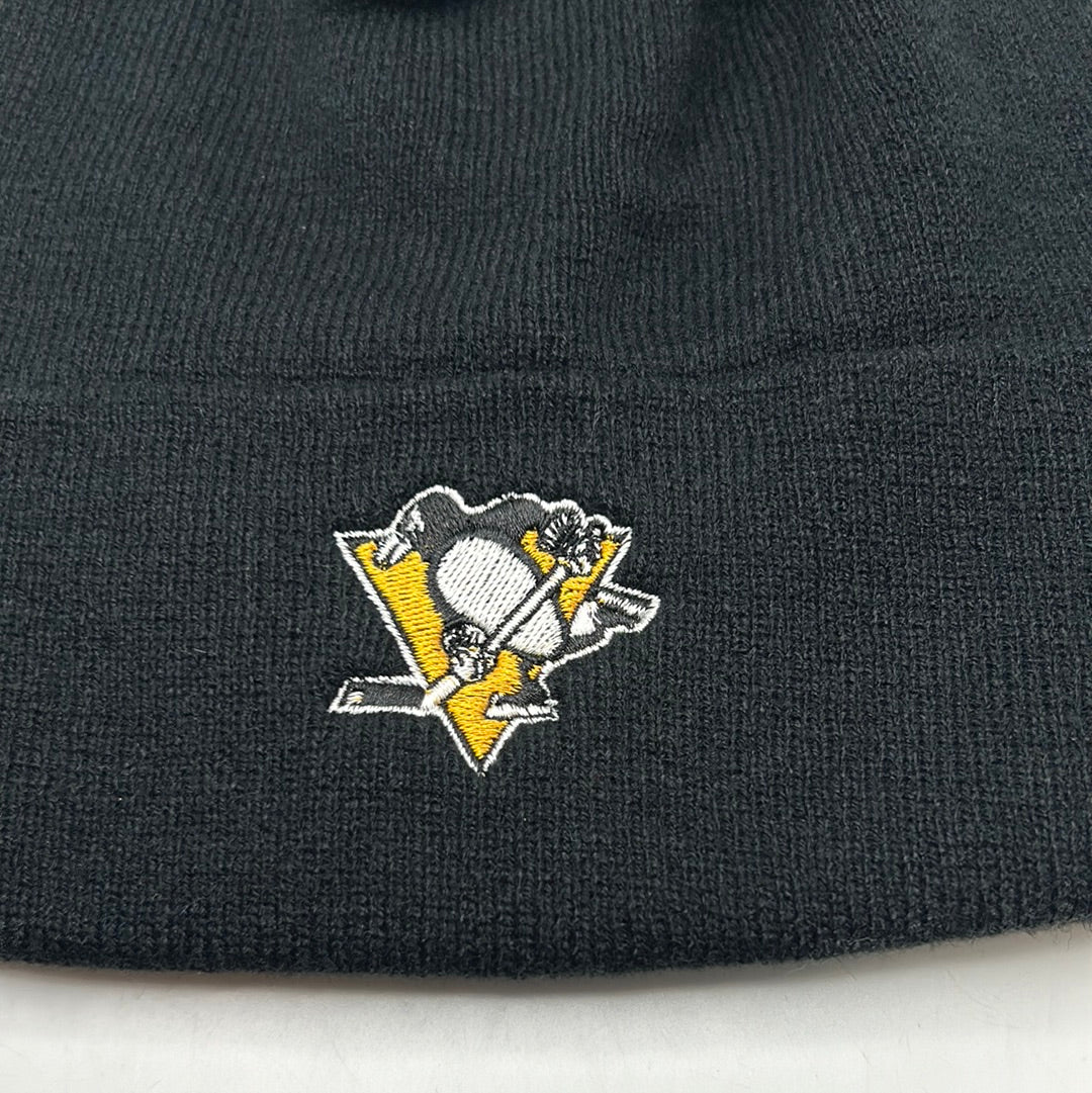 Pittsburgh Penguins NHL Black Zephyr Beanie Hat