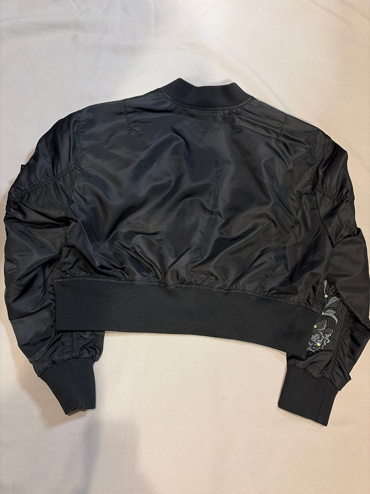 Los Angeles Lakers NBA NEW ERA WOMEN CROPPER BOMBER JACKET