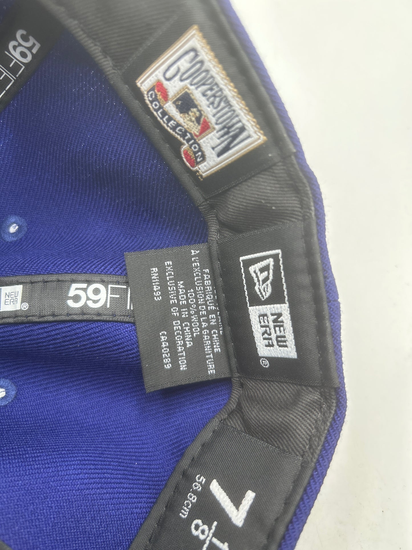 Los Angeles Dodgers MLB Big LA New Era Cooperstown Collection 59Fifty Fitted Hat