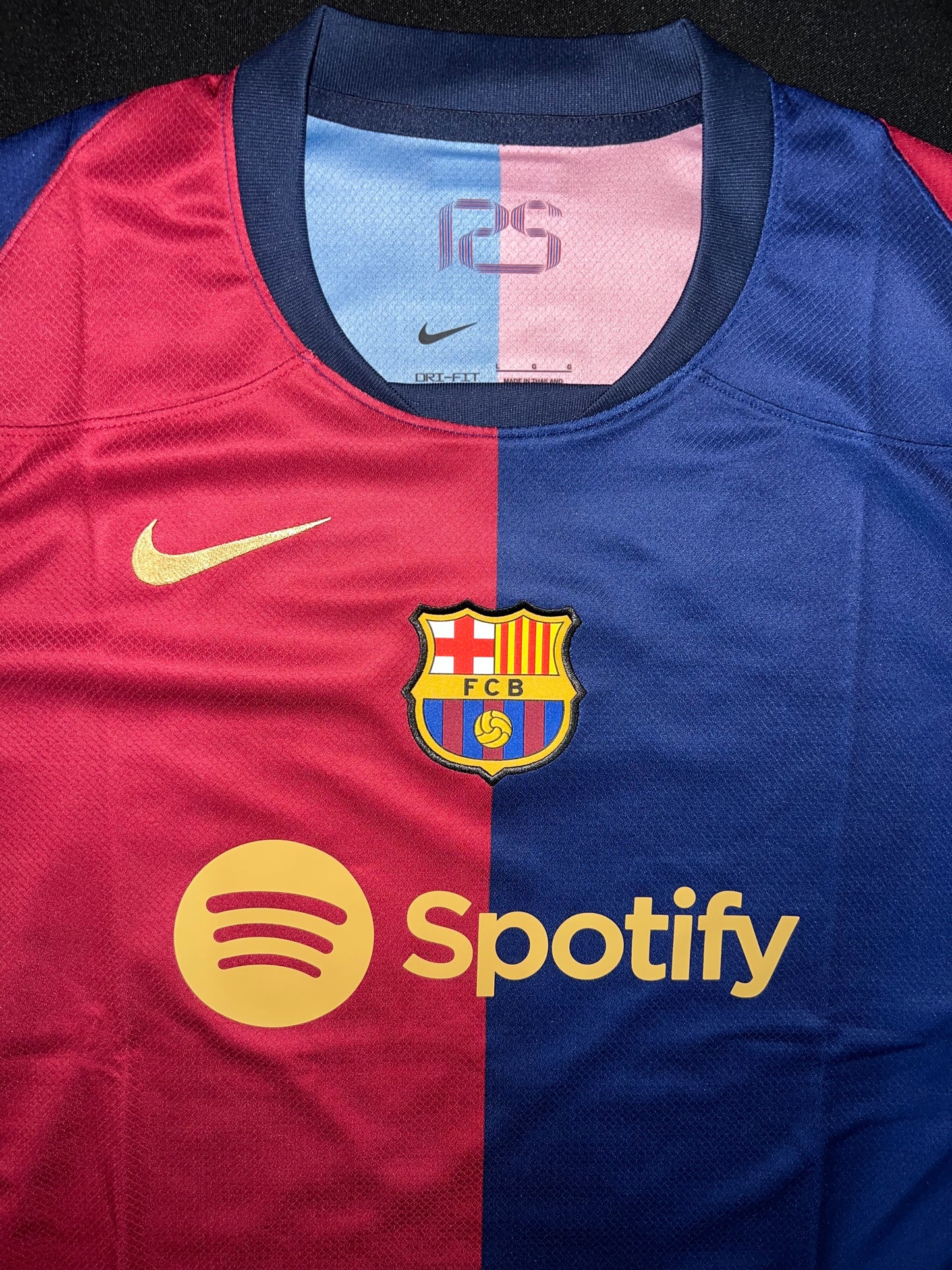 Barcelona Nike 2024-2025 125th Anniversary Home Men Jersey