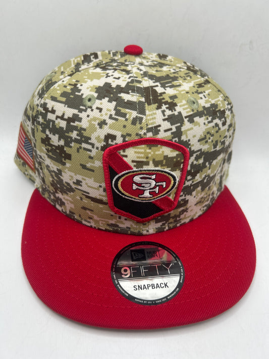 San Francisco 49ers NFL 2023 Salute to Service SnapBack Hat