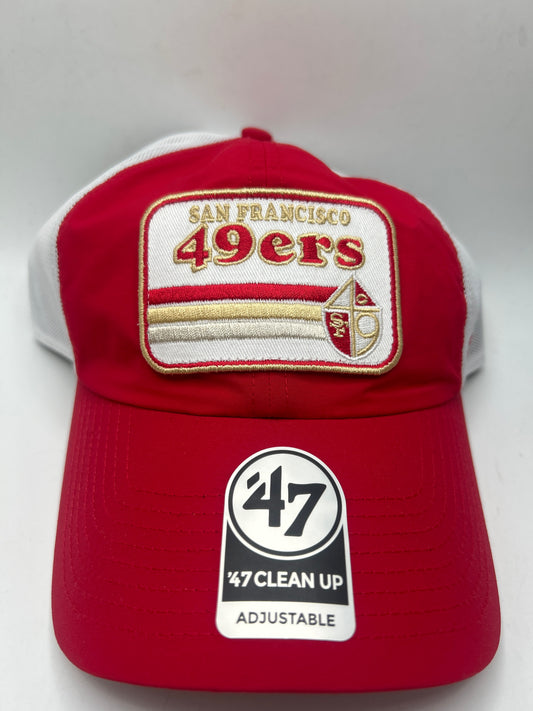 San Francisco 49Ers NFL Campscape 47Cleanup Adjustable Hat