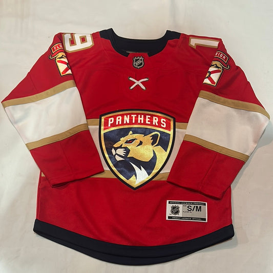 Florida Panthers NHL #19 Matthew Tkachuk Aleksander Youth Hockey Jersey