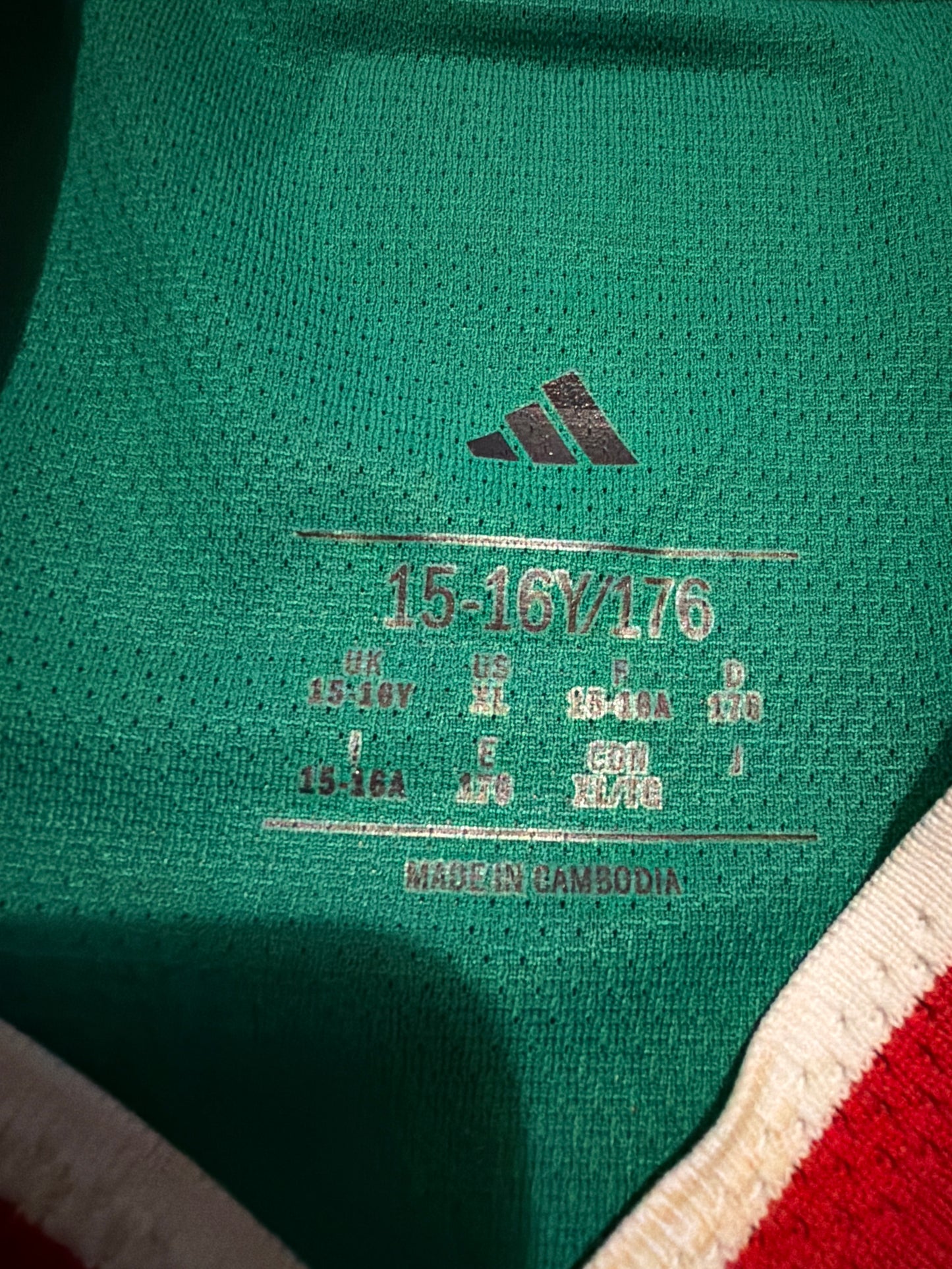 Mexico Adidas World Cup 2026 Authentic Youth Jersey