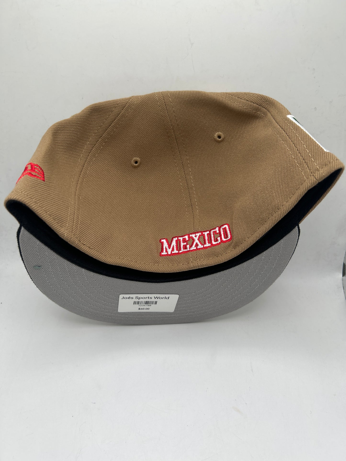 México World Classic Baseball New Era 59Fifty Fitted Hat Pecan Black