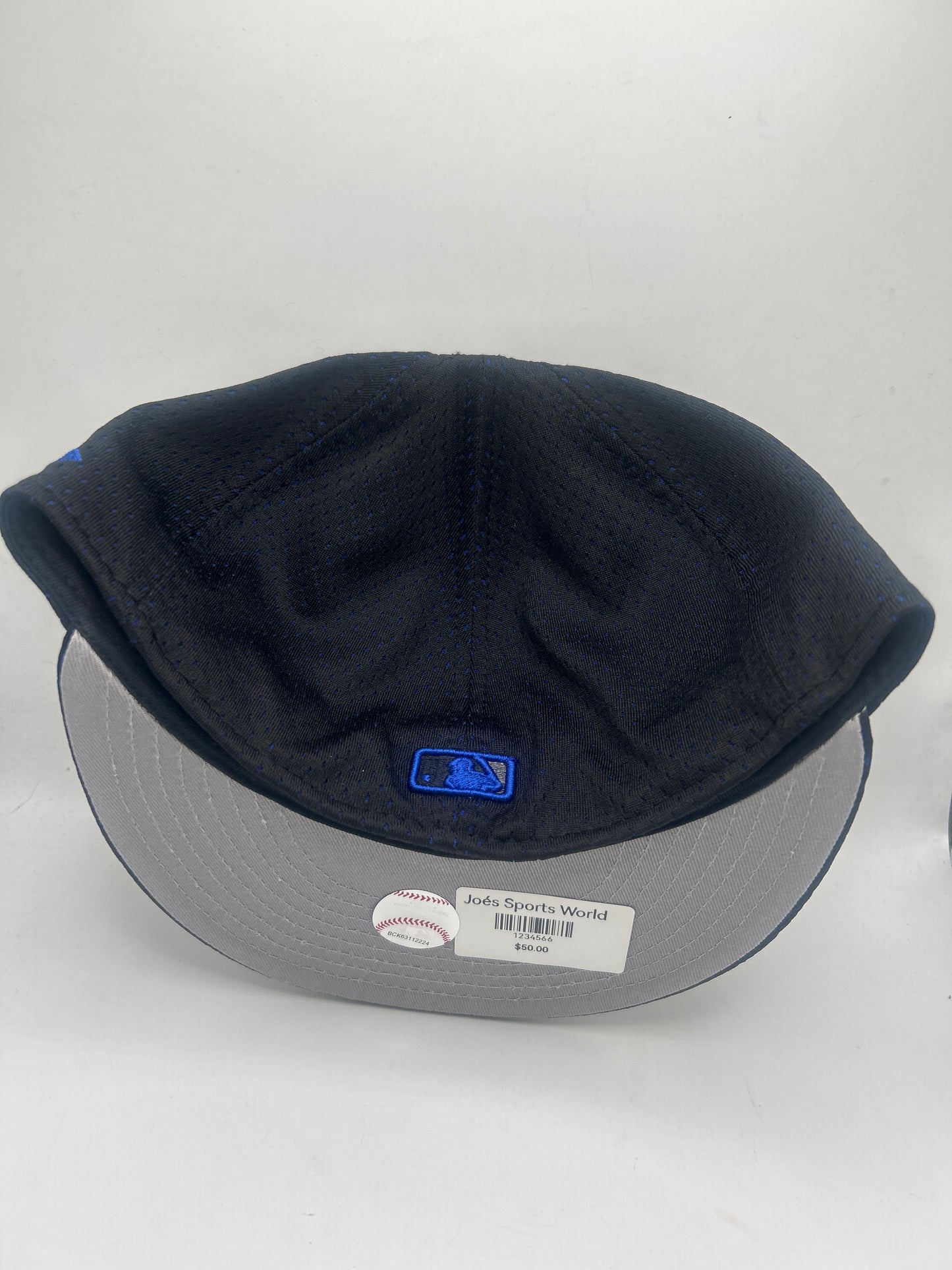 Los Angeles Dodgers MLB New Era 59Fifty Genuine Merchandise Royal Blue/Black Fitted Hat