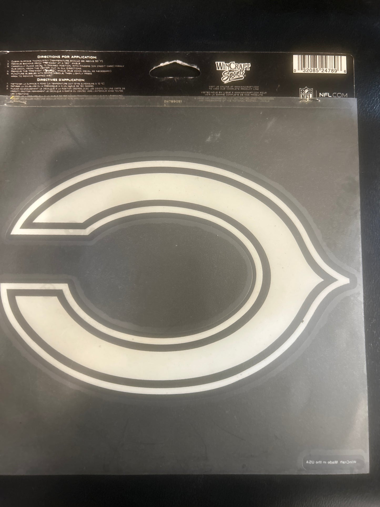 Chicago Bears NFL Perfect Cut Decal 8x8