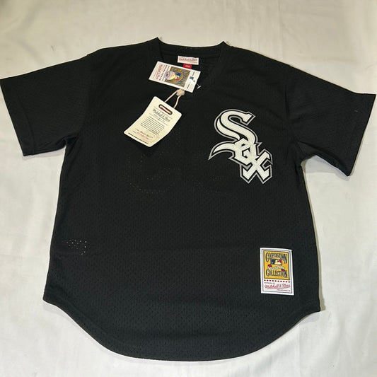 Chicago White Sox MLB Mitchell & Ness Nostalgia Co Authentic BP Men Jersey