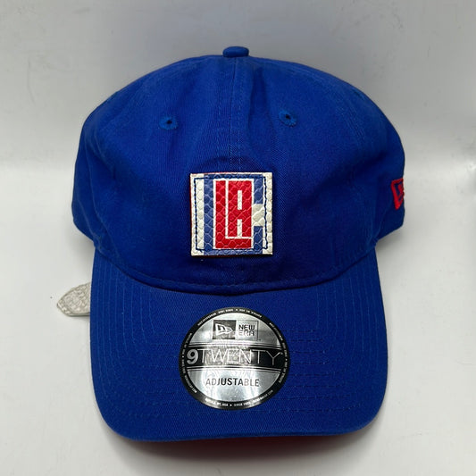 Vintage Los Angeles Clippers NBA New Era 9Twenty Leather Logo and Backstrap Adjustable Hat