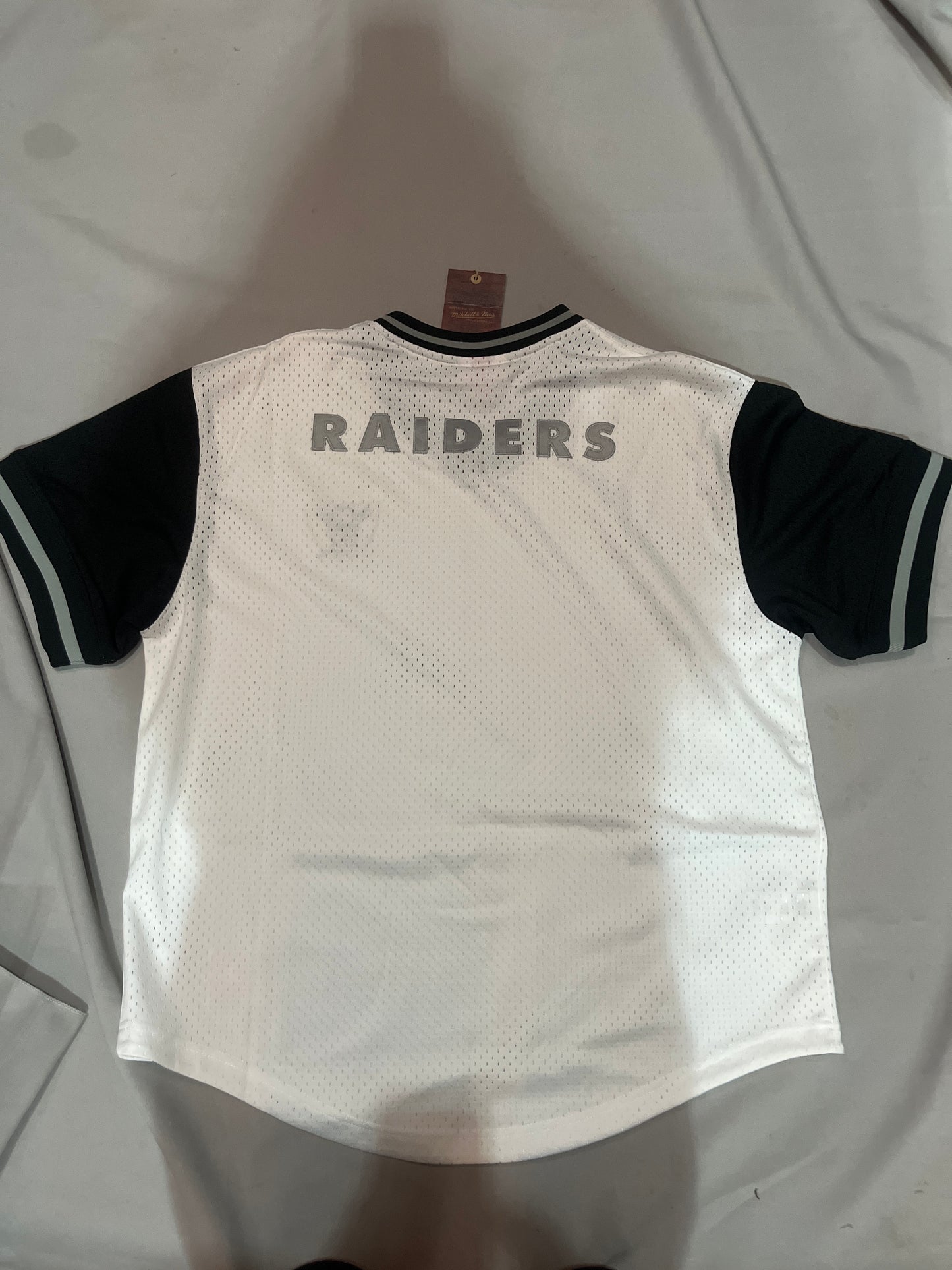 Las Vegas Raiders NFL Fashion Mesh V-Neck