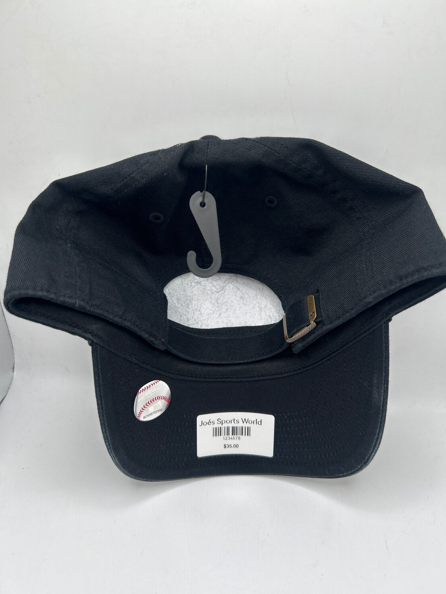 Los Angeles Dodgers MLB 47CleanUp Genuine Merchandise Black / Royal Blue Adjustable Hat