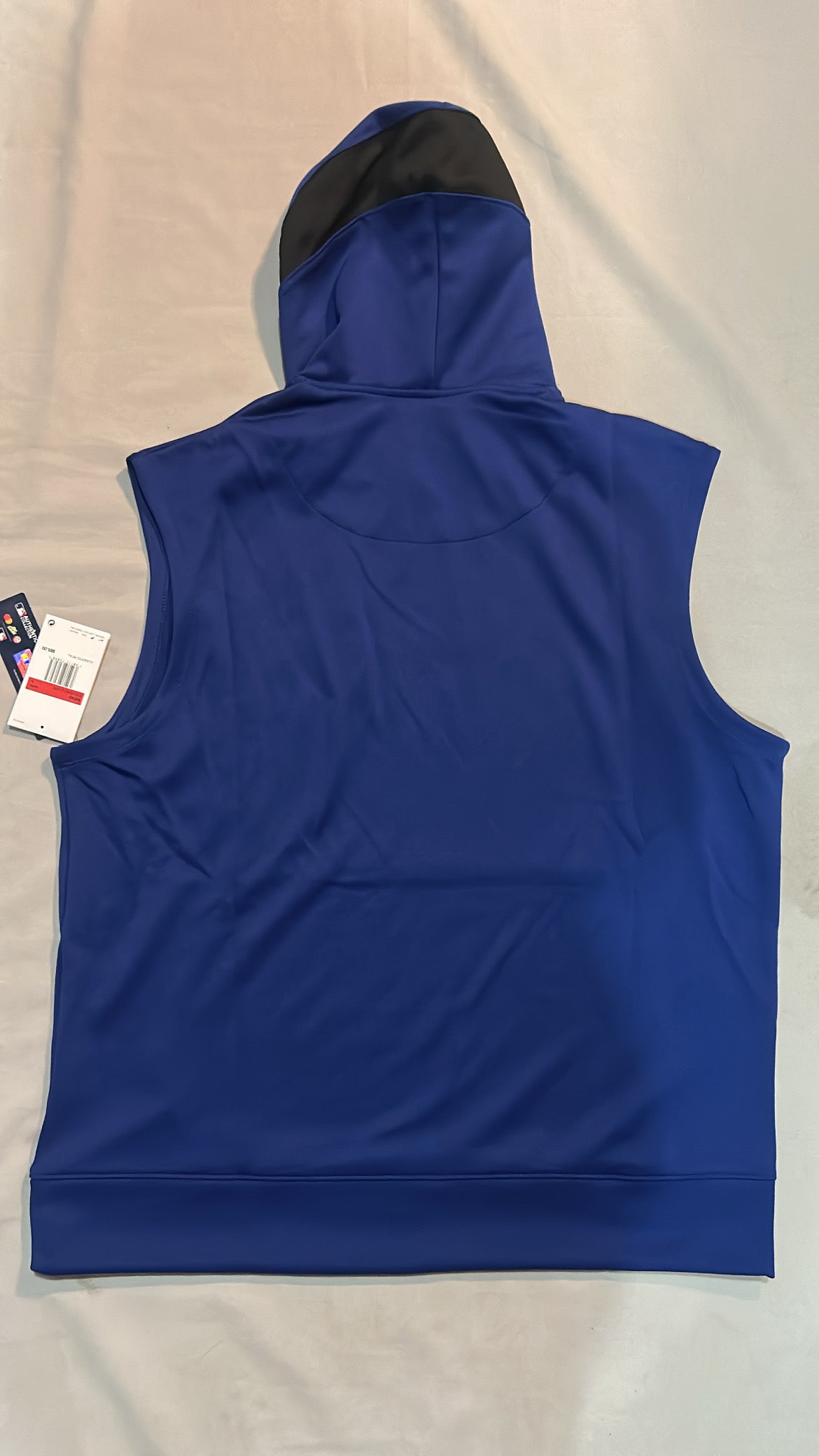 Los Angeles Dodgers MLB Nike Authentic Collection Dri-Fit Sleeveless Hoodie