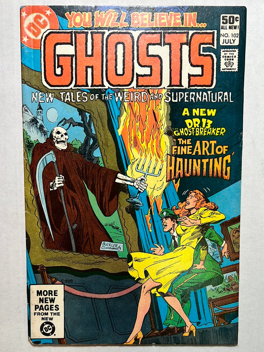 Ghosts by DC Comics “New Tales of the Weird and Supernatural: The Fine Art of Haunting ” No.102 Comic Book