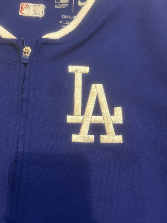 Los Angeles Dodgers MLB Dri-Fit Nike Baseball Men Long Sleeve Sweater