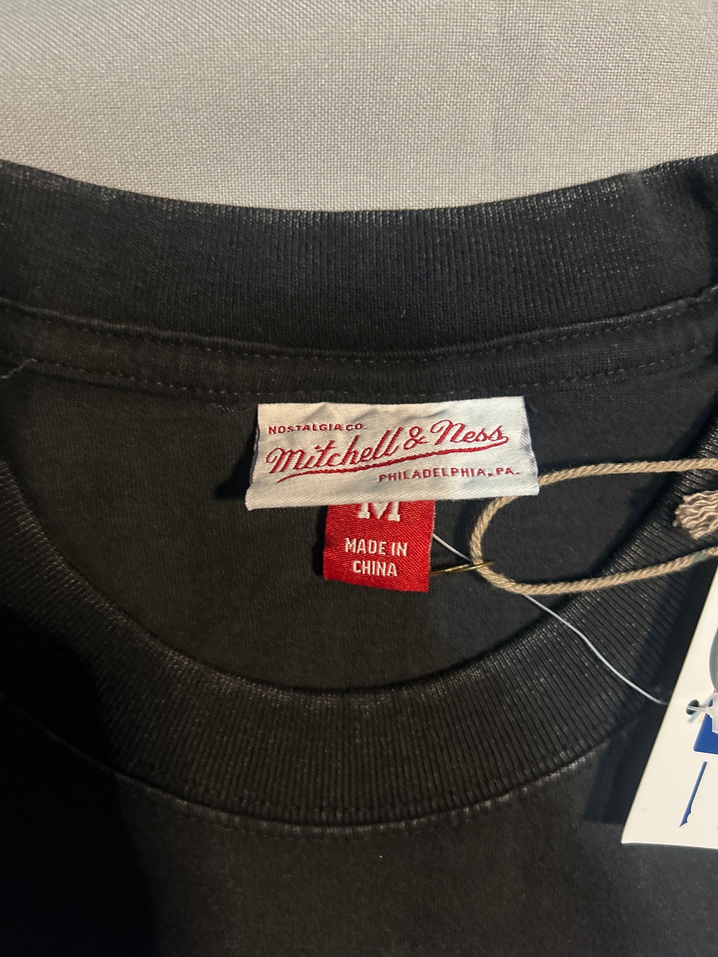 Los Angeles Dodgers MLB Cooperstown Collection Mitchell & Ness 7Champions 1958 Men Black Vintage T-Shirt