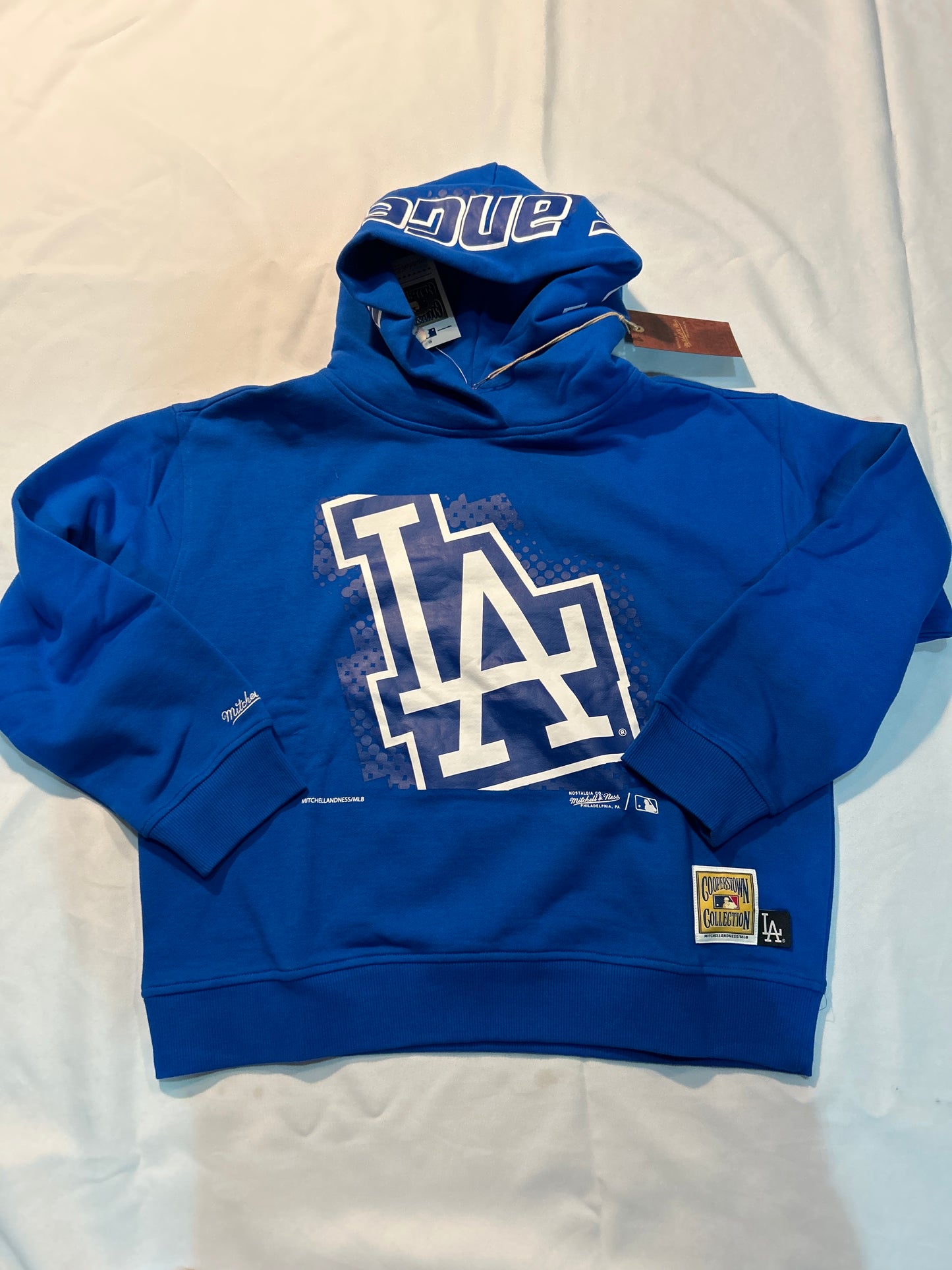 Los Angeles Dodgers MLB  Mitchell & Ness Women a Cooperstown Collection Women Hoodie