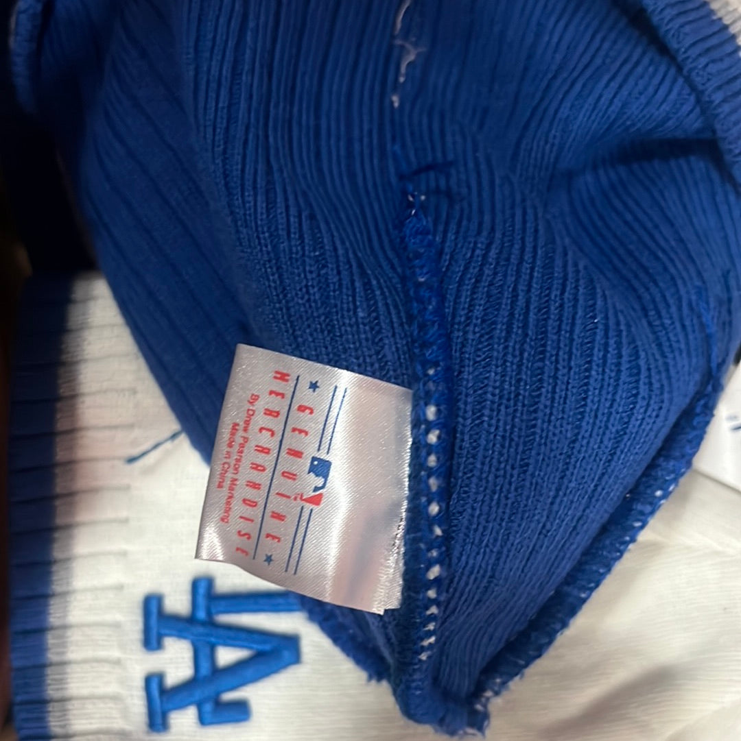 Los Angeles Dodgers MLB Genuine Merchandise White Beanie