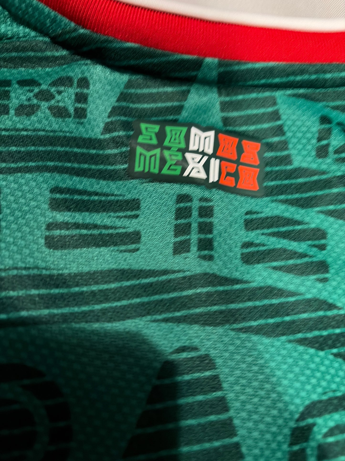 Mexico Soccer Adidas World Cup 2026 PP Home Replica Authentic Men Jersey