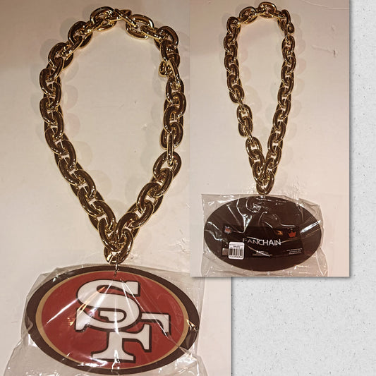 San Francisco 49ers NFL Fanchain - Gold